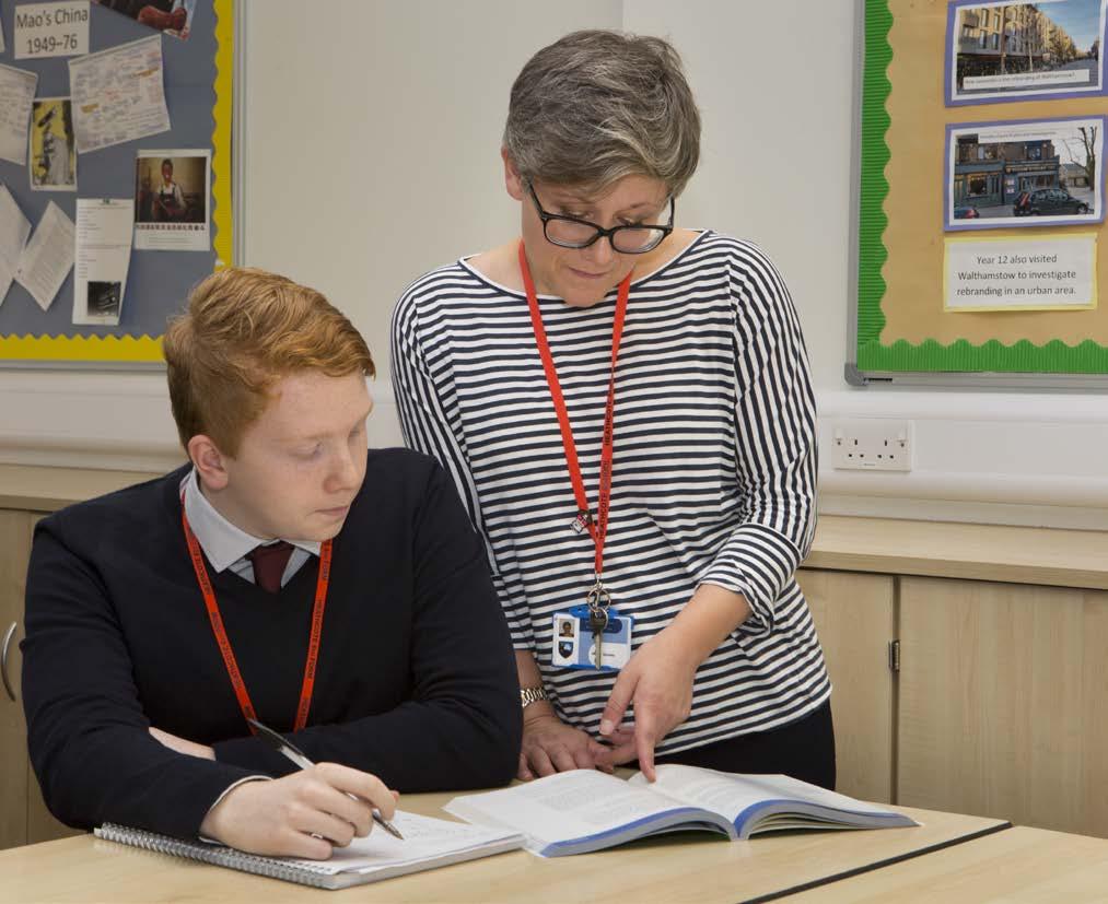 The Sixth Form Study Area has been designed to enable you to work independently or collaboratively with your fellow students, supporting each other s learning.