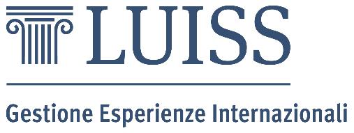 Rome, December 2017 LUISS GUIDO CARLI UNIVERSITY FACT AND INFORMATION SHEETS 2018-2019 Name of University Erasmus Code Website of