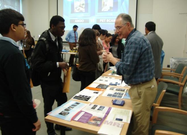 Students participate in a hands-on Ultrasound demonstration and healthcare information sessions at the 2014 program Eligibility for Participation 1.