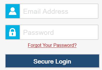 Accessing ORS 5. Enter your email address and password. Figure 4. Login Page 6. Click Secure Login. You will be directed to the ORS.