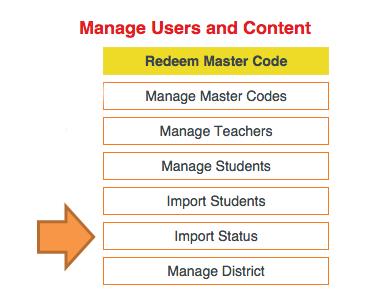 3. Create Student Accounts A. Check with your district curriculum contact before creating student accounts.