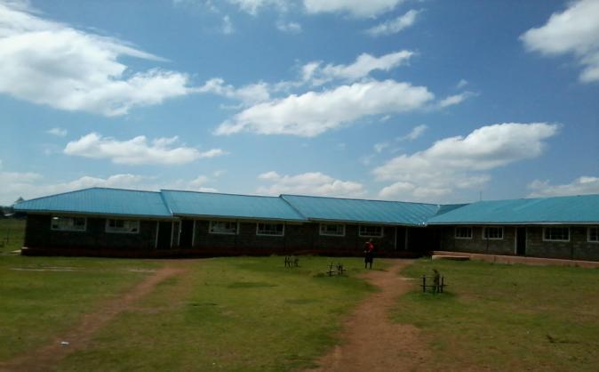 Dormitories at Siwot Girls High School in Kuresoi