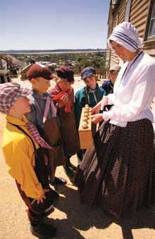 Sovereign Hill School gives Primary students and their teachers a chance to attend a goldfields school!