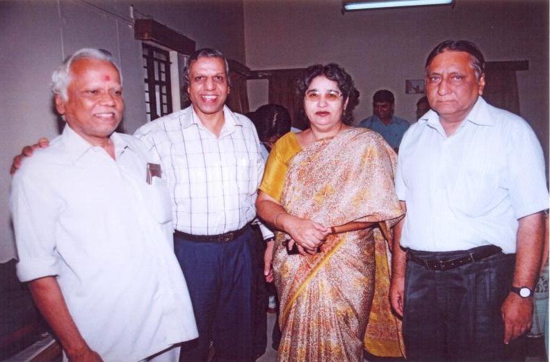 M S Ramakrishnan, SRR, Dr Subhash Chandra, Staff Association President Principal Jitinder Kaur