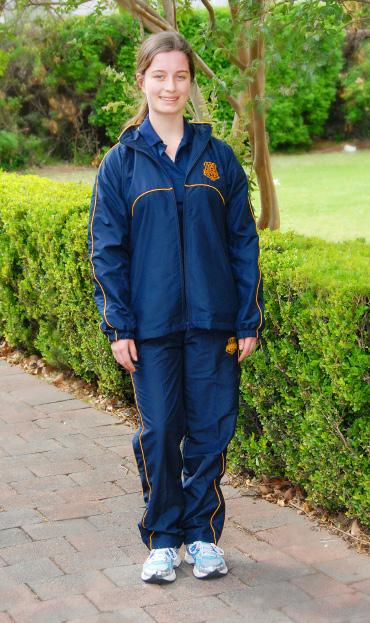 Sports jacket and tracksuit pants are sold as a set to new students. Rep sport uniform is compulsory for representative sport players only.