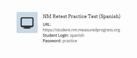 Practice Tests KIOSK Take practice test using browser (not Kiosk) TTS not available on Practice Test Zoom/Magnification not