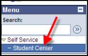 NOTE: If the request was unsuccessful due to a hold, you can view your hold(s) on the Student Center page.