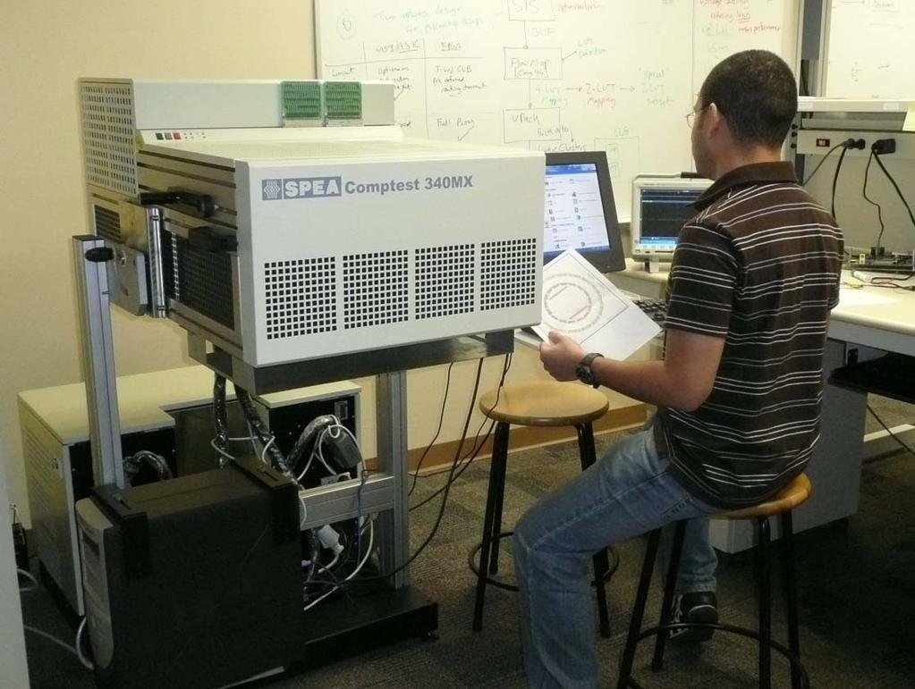 C340MX semiconductor tester (see Figure 1) along with a three-year grant to support the curriculum development.