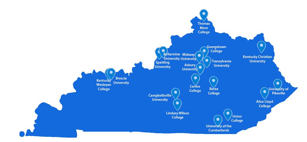 The Association of Independent Kentucky Colleges and Universities The Association of Independent Kentucky Colleges and Universities is the nonprofit association that supports, represents, and