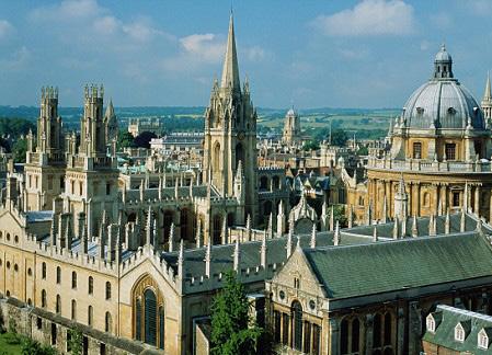 late Renaissance English architecture in Oxford.