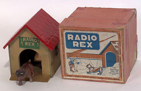 History: Early Recognition 1920 s Radio Rex Celluloid dog with iron base held within house by electromagnet against force of spring Current to magnet flowed through bridge