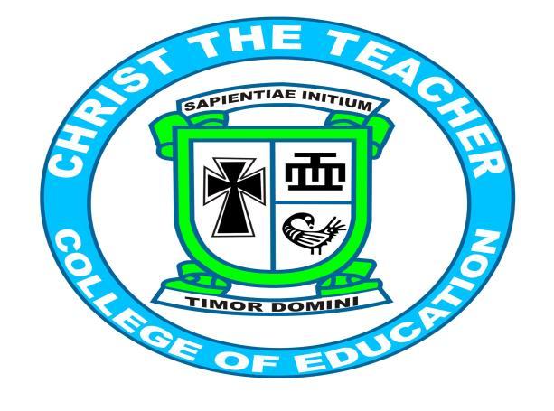 CHRIST THE TEACHER COLLEGE OF EDUCATION APPLICATION FORM ADMISSIONS ACADEMIC YEAR Instructions on how to fill the Application Form 1.