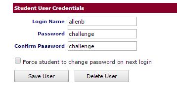 16.Fill in the requested information following your district/charter school s user name/password conventions.