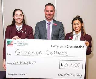 To support this initiative, students, with assistance from Mrs Joanna Bennett, applied for a Tea Tree Gully Council Community Grant, and worked together to plan