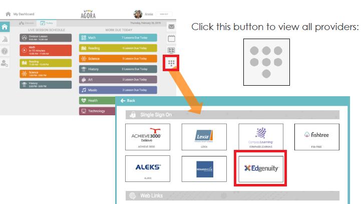 Edgenuity Student Guide 1. Sign into your Highlight Virtual account. 2.