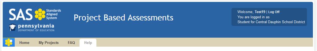Standards Aligned System Project Based Assessment Manual 27 Help Tab The Help page contains a video that provides an overview of