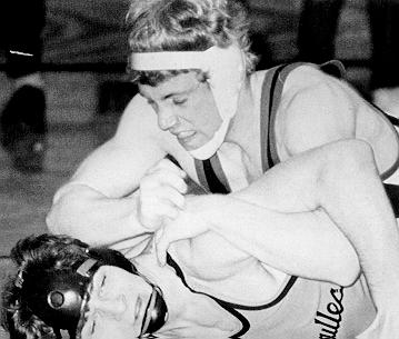 while Kingrey placed 4 th at 167 lbs. Kingrey went on to become a three-time national qualifier at Heidelburg University where he set the school record for all-time wins. The 1982-83 Covington H.S.