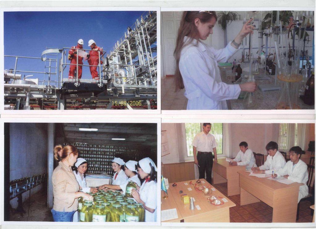 Training-research-industrial complexes Chemical technology of