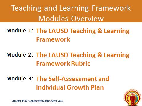 Script: In Modules 1 and 2 of the series, we were introduced to the Teaching and Learning Framework.