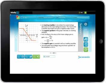 INCLUDED with the student text across the entire series NEW for Units 1 and 2 see pages 10 & 11 for more information *image displays studyon Physics Units 3 and 4 Jacaranda s solutions for your