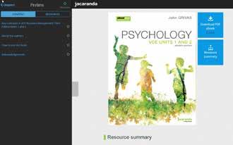 John GRIVAS PSYCHOLOGY VCE UNITS 1 AND 2 SEVENTH EDITION Psychology VCE Units 1 and 2, Seventh edition JOHN GRIVAS Psychology: introduction and research methodology Chapter 1 Introduction to