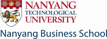 Nanyang Business School MBA Program Strategic Management by Associate Professor Eugene Kang Office Location: S3-B1C-85 Office Telephone: (65) 6790 5667 Email: aslkang@ntu.edu.sg Learning Objectives 1.