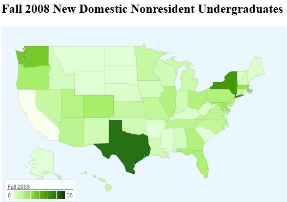 Top 3 States for New Domestic
