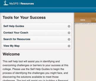 Self-help guides are collections of references that advisors can direct students to for additional help.
