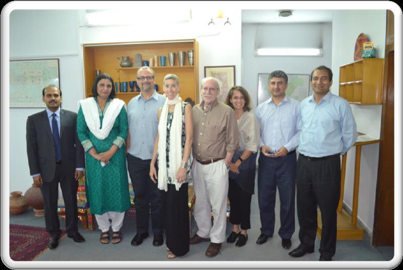 29 AIPS-Pakistan Supporting Activities 1) AIPS hosted a meeting between US Cultural Attaché, Ms. Judith Ravin, and visiting scholars from the North Carolina Central University (Dr.