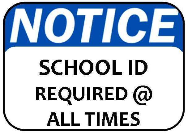 SCHOOL ID POLICY The purpose of this policy is to ensure safety and security on Gus Garcia Middle School's campus and to prepare students for high school.