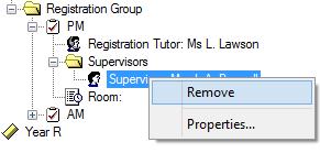 5. Right-click again on Registration Tutor and select New: 6. Click the button to open the People Browse screen. 7.