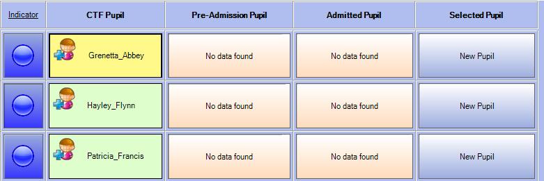 8. Select Pre-Admission from the Place new pupils in drop-down list, to import the new pupils into the Admission Group previously set up.