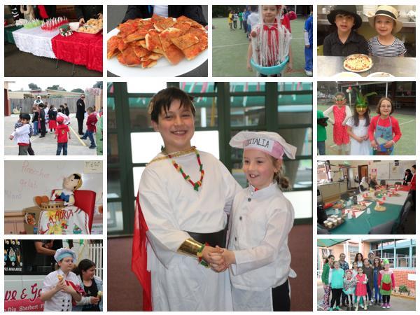 to embrace the Italian culture. Thank you to parents and friends for preparing the grand sale! The zippuli (Italian doughnuts) were a big hit! Thank you to all the staff and our special volunteers!
