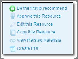 5. Click Approve this Lesson/Resource (regardless of whether you intend to approve or request revisions) 6.