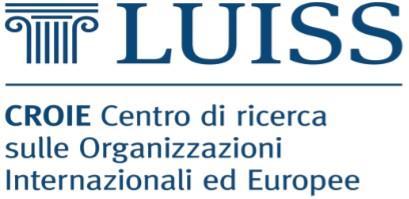 2017 LUISS SUMMER SCHOOL ON INTERNATIONAL TRADE: LAW AND ECONOMICS CO- FINANCED BY THE EUROPEAN COMMISSION JEAN MONNET MODULE 2014 With the patronage of: The European Commission Representation in
