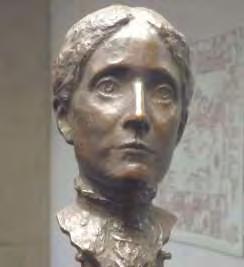 Radical Woman in A Classic Town: Frances Willard of Evanston An Exhibit at Northwestern University Library, January 18 April 16, 2010 Figure 1, Model of Frances Willard's Head by Helen Farnsworth