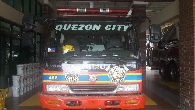 Centre of Quezon City, which