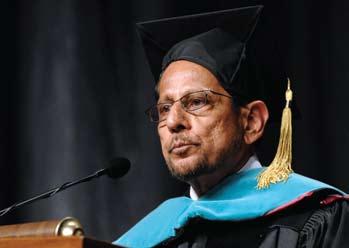 Hersha founder receives honorary degree Hasu P. Shah s list of philanthropy is as long as it is far reaching.