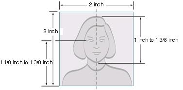 PASSPORT PHOTOGRAPH REQUIREMENTS Photos must be less than 30 days old from STEM OPT I-20 processing date listed on I-20. Photos must be 2 inches in height by 2 inches in width (see figure below).