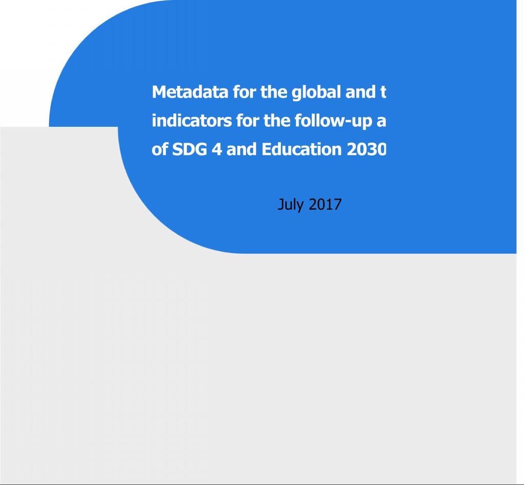 review of SDG 4 and