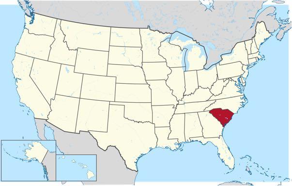 South Carolina Population 18-55 Population Number of Institutions State % of National 4,961,119 1. 2,232,504 1. 79 1.