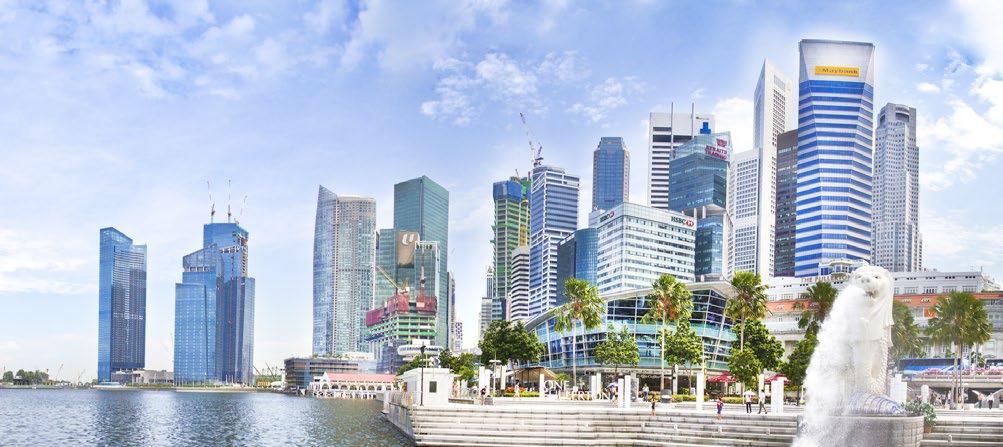 Singapore is a key financial centre and major trading hub, it has one of the world s busiest ports and is one of the most politically stable places in the world.