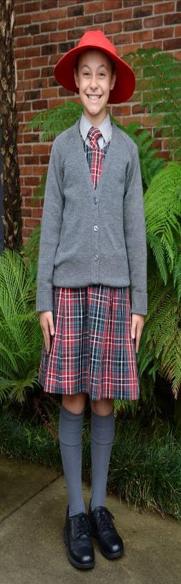 WINTER UNIFORM (Girls) Girls Kindergarten - Year 6: Winter tunic, long-sleeved