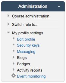 Editing Your Profile A complete profile is very useful in building a sense of community, especially in fully online courses where students and instructors do not meet face to face.
