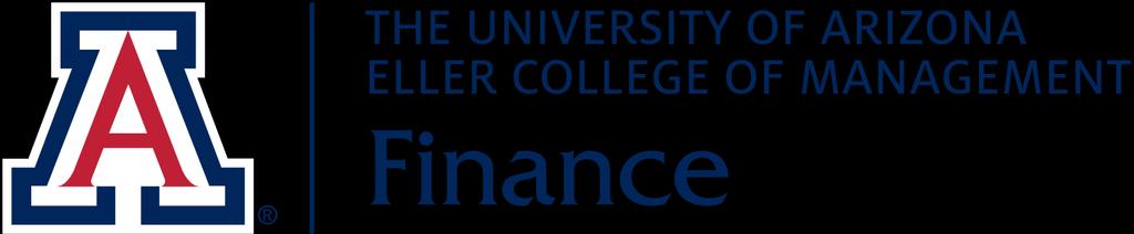 Ph.D. Program in Finance (Ph.D. in Management) Department of Finance