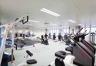 state-of-the-art campus facilities including a fitness