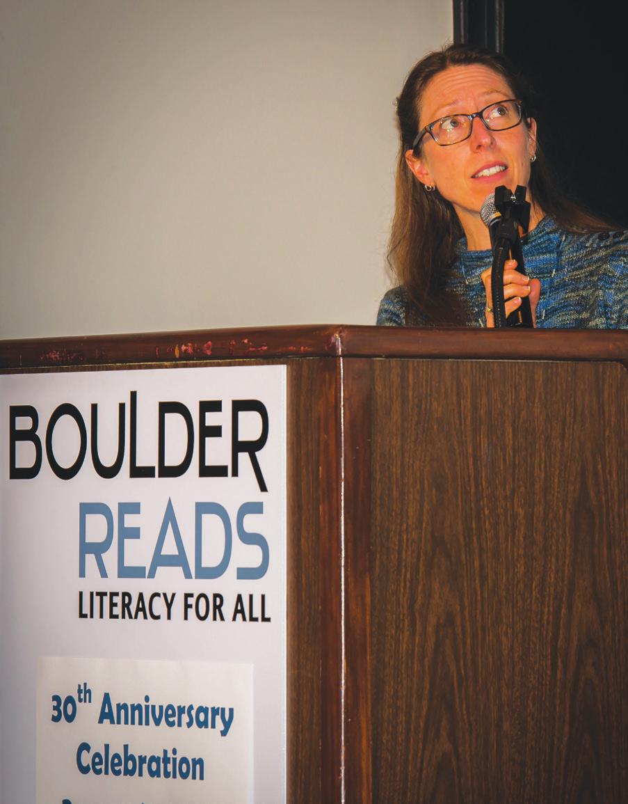 Through the dedicated support of more than 160 trained volunteers, BoulderReads