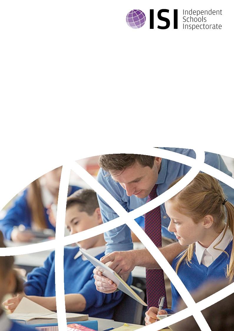 REGULATORY COMPLIANCE INSPECTION REPORT FOR SCHOOLS