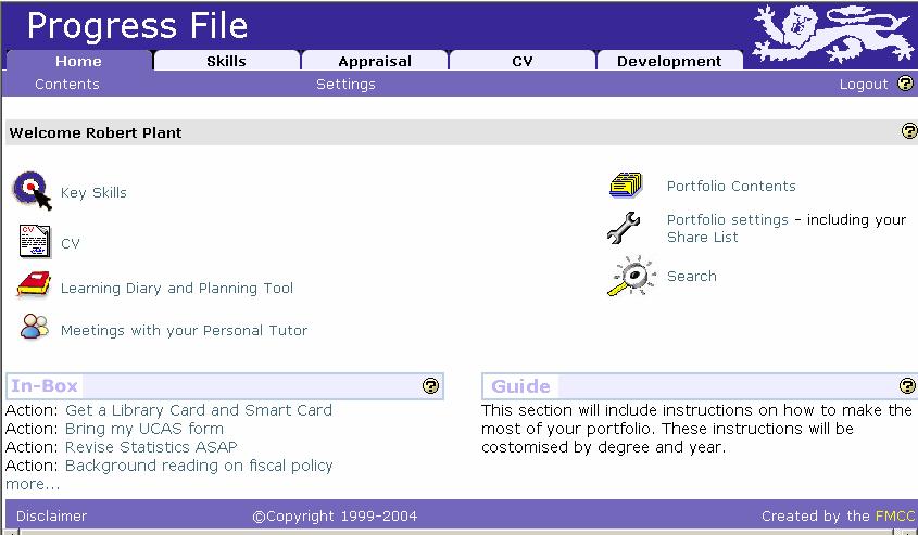 Generic Portfolio Tools A number of generic tools (i.e., designed to be used in a variety of educational settings) have been developed to support PDP.