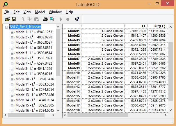 Best Non-SALC model Overall best fitting model Best 3-sclass model Figure 6. Data File Summary Output.
